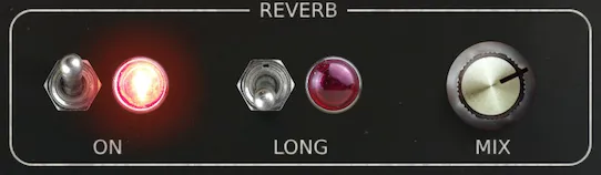 Controls for the room reverb impulse response