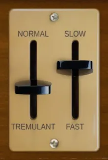 Controls for the vibrato settings