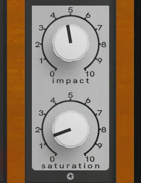 Impact and saturation controls