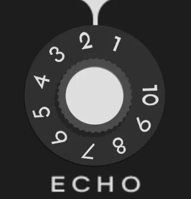 Mix controls for tape echo